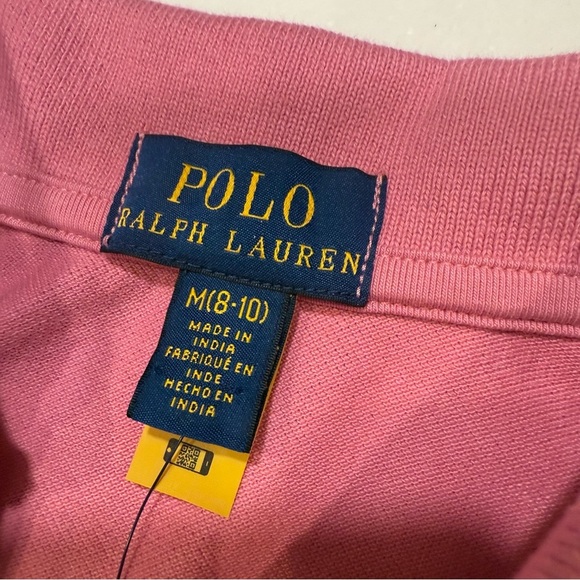 Polo Ralph Lauren Girls Pink Dress Pleated Skirt Zip Top Sz M (8-10) NWT - Picture 5 of 13